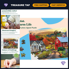 100-Piece Jigsaw Puzzle for Adults with Dementia - Farm Life Theme, Fun  Engagi