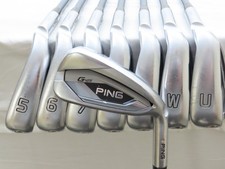 Used Ping G425 Orange Dot Iron Set 4-PW,UW Ping Alta CB AWT Regular Flex Shaft R