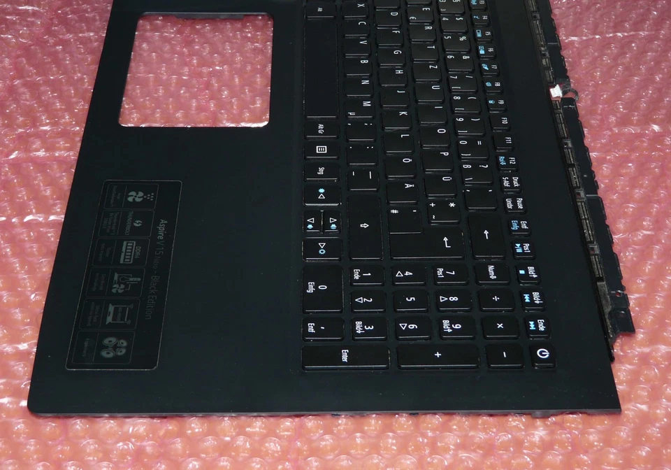 Handauflage Tastatur Deutsch Abdeckung Gehäuse Acer Aspire V15 Nitro VN7-592G - Bild 3 von 4
