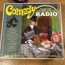 Comedy From the Golden Age of Radio Boxed Set of 20 Audio Cassettes 60 Programs