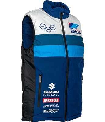 Suzuki Genuine Team Classic 2022 Bodywarmer Official Merchandise 990F0-C3BDW