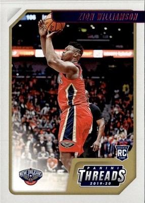 2019-20 Threads Pink Rookie RC  Zion Williamson BUY 3 GET 1 FREE