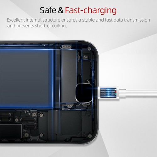 USB C To Type C Fast Charging 5A Cable 1m Mobile Phone Data Cord Samsung Xiaomi - Picture 8 of 12