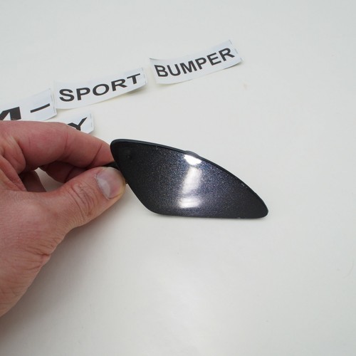 BMW Z4 E89 2009-2016 M Sport parachoques delantero gancho tapa ocular negra - Imagen 2 de 4