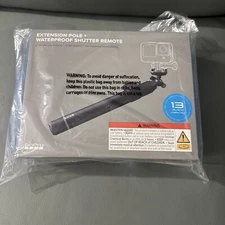 Gopro Extension Pole W/Bluetooth Shutter Remote F/Hero 13, Hero 12 & Hero 11 Cam