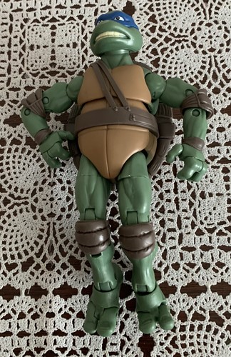 2016 TMNT Ninja Elite Leonardo Action Figure With Tan Trench Coat 6 Inch Turtle - 第 4/7 張圖片