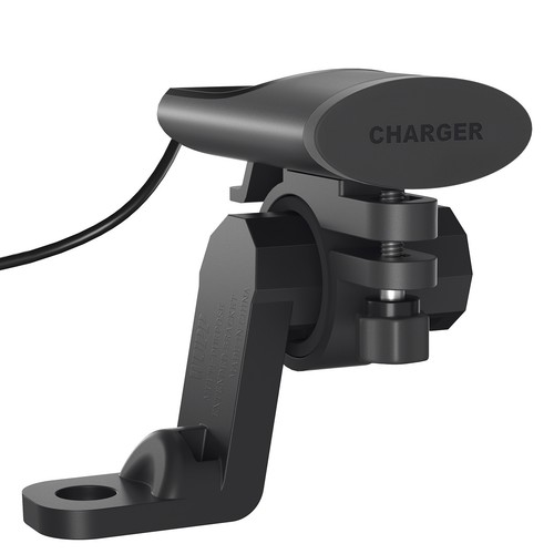 Phone Charger PD USB Motorcycle Rearview Mirror Bracket Handlebar Fast Charging - Photo 13 sur 18