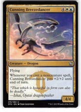 Cunning Breezedancer *Uncommon* Magic MtG x1 Dragons of Tarkir SP