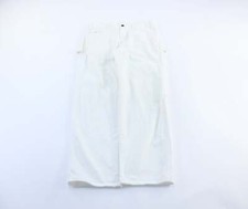 Dickie's Logo Patch White Carpenter Pants