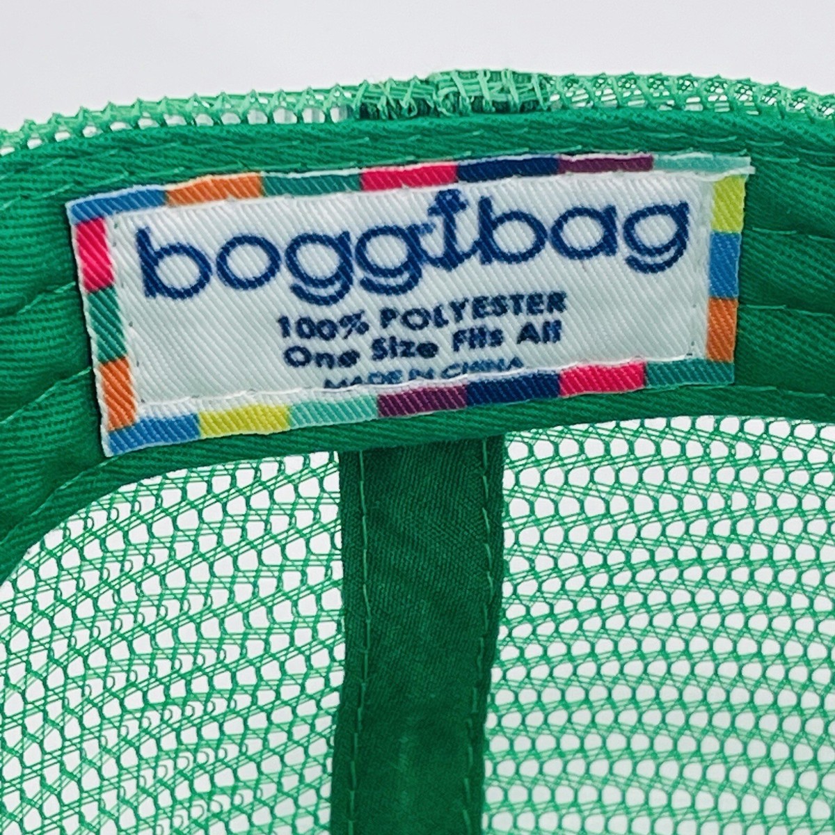 Bogg Bag Hat Cap Snapback Womens Mesh Trucker Beach Smiley  display picture 2