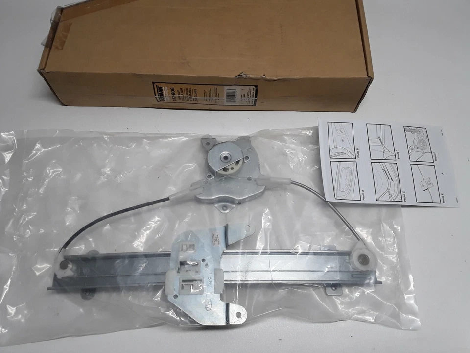 Regulador de ventana trasero izquierdo Dorman 740-606 para Nissan Sentra, Tsuru ENVÍO RÁPIDO Foto 2 de 3