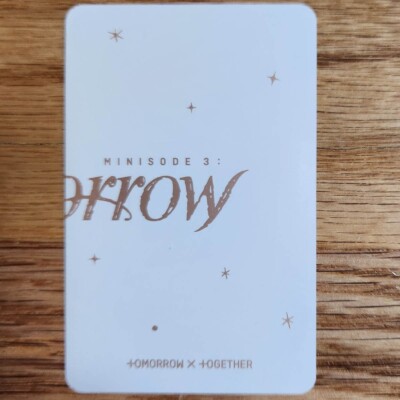 Hueningkai Official Photocard TXT minisode 3 : Tomorrow Weverse