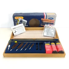 Outers Deluxe Universal Firearm Gun Cleaning Kit Rifle Pistol Shotgun Used