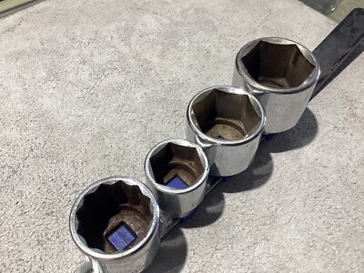 MAC TOOLS 3 DRIVE 6-POINT SOCKET + 1 12-POINT SOCKET ***See