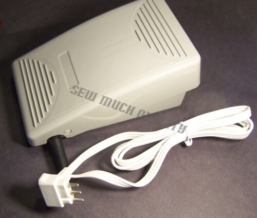 FOOT CONTROL PEDAL W/ Cord Genuine Janome NewHome L392 Singer 7100 + - Picture 2 of 4