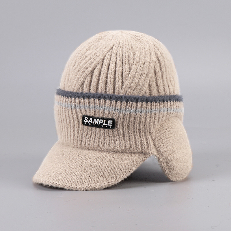 Winter Baseball Cap with Ear Flaps Warm Flap Hat That Covers Ears for