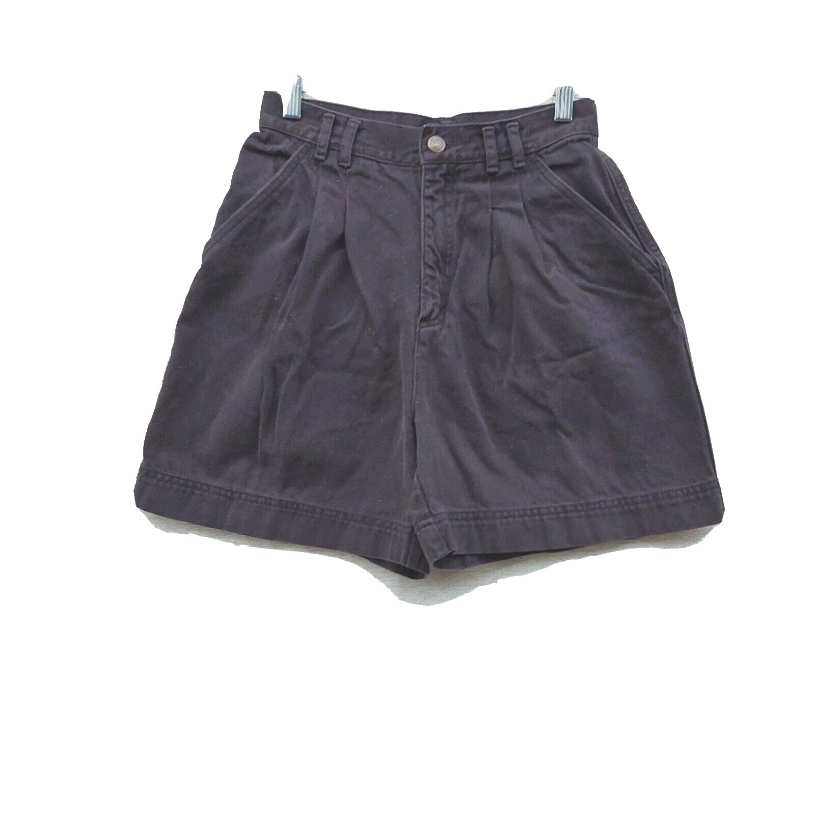 Denim Shorts Vintage Negro para Mujeres