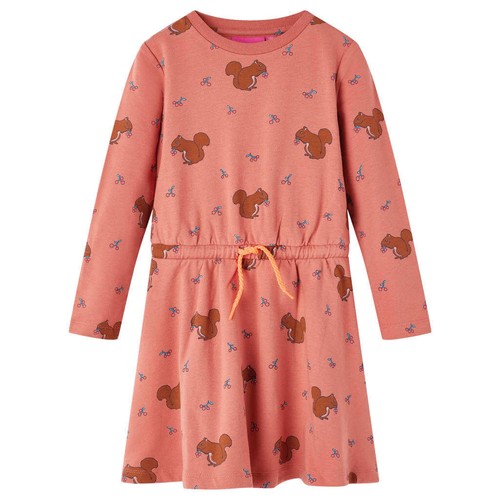 Kinderjurkje 140 oudroze kinderkleding meisjes jurk meisjesjurk meisjeskleding v