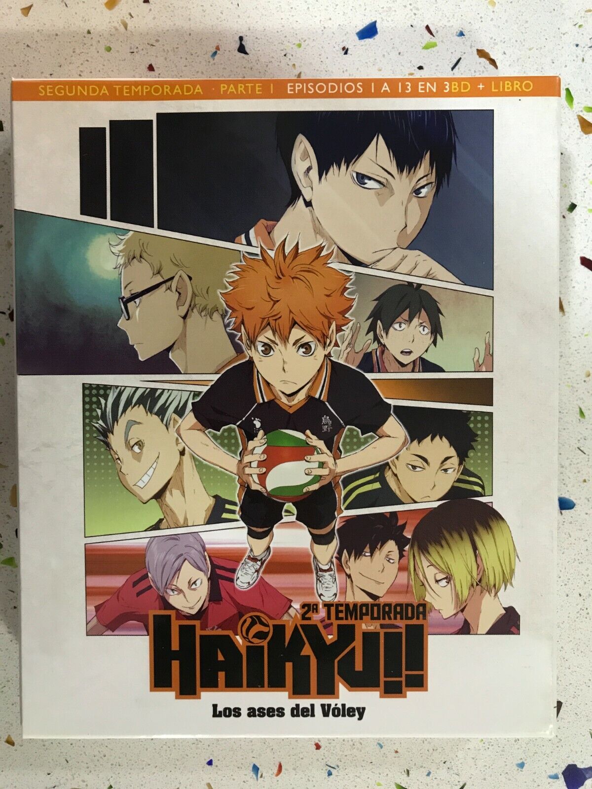 Haikyu The Aces of Volley Ball 2 First Second Season 2 Part 1 Ep. 1-13  Spain 3T