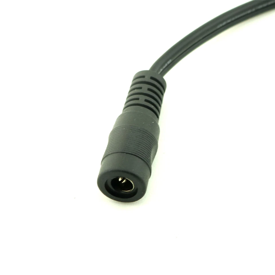 5.5mm x 2.1mm Female to Female DC Power CCTV Adapter Extension Flat wire Cable - Image 3 of 4