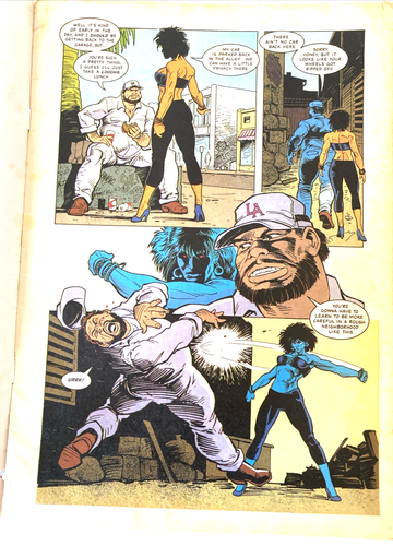 TERMINATOR. NUMBER 2. SEPTEMBER 1991. SCARCE TRIDENT COMICS MAGAZINE. MATURE. - Picture 5 of 7