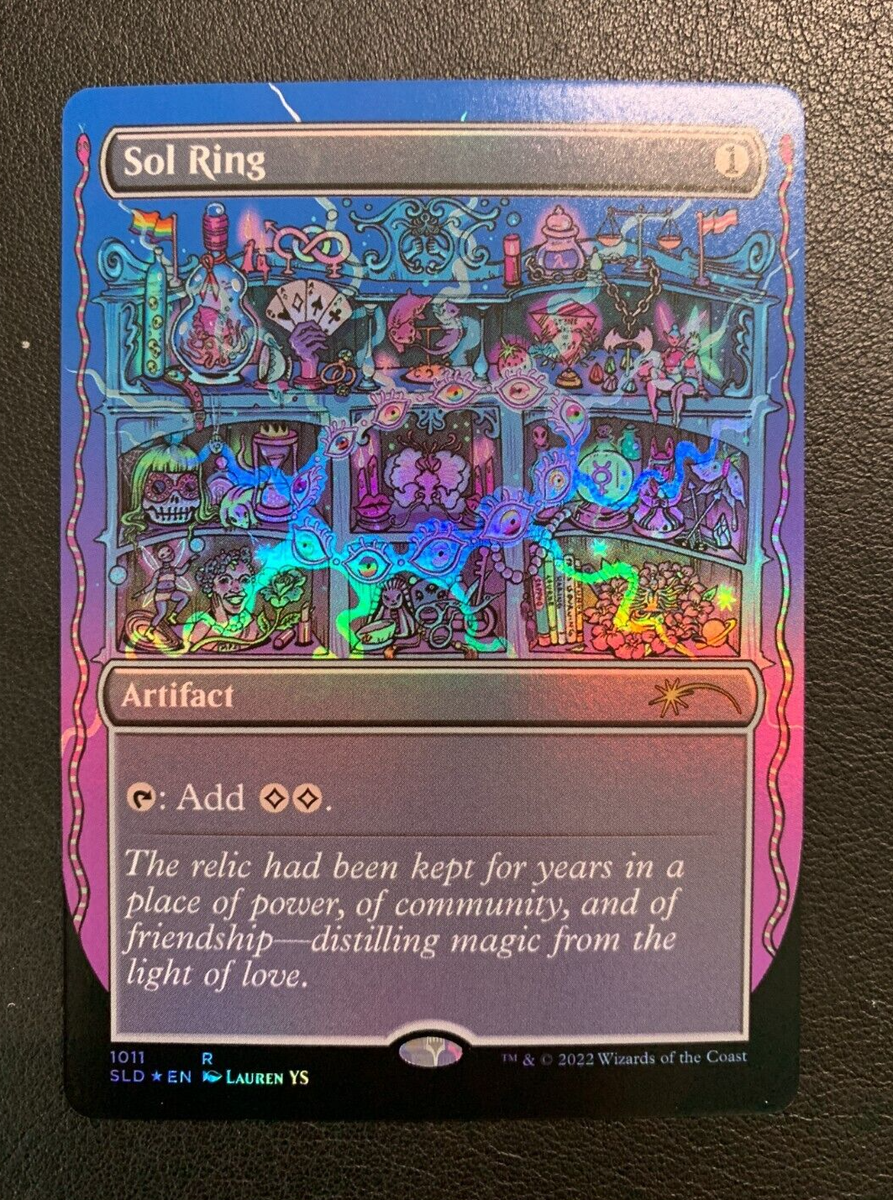 Sol Ring Full Art Foil - Secret Lair: Pride Across the Multiverse