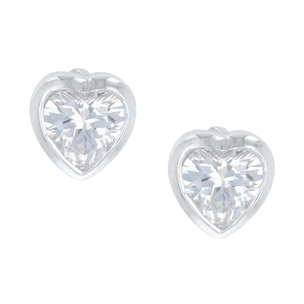 Heart Silver Fashion Earrings
