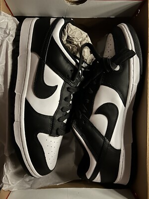 靴 Nike Dunk Low Retro 10 US (28 cm) Size 10.5 - Nike Dunk Low Black White | eBay