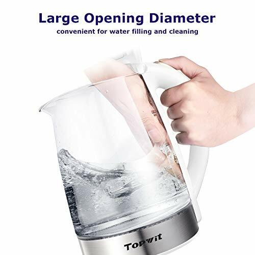 2 Liter Stainless Steel Electric Hot Water Warmer Cordless Coffee Kettle Tea Pot - Picture 4 of 6