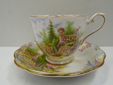 ROYAL ALBERT KENTISH ROCKERY R.N 816998 CHINTZ FLORAL TEA CUP & SAUCER