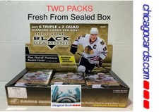 2x 2010-11 Upper Deck Black Diamond Hockey HOBBY Pack (Rookie RC Quad Triple)?