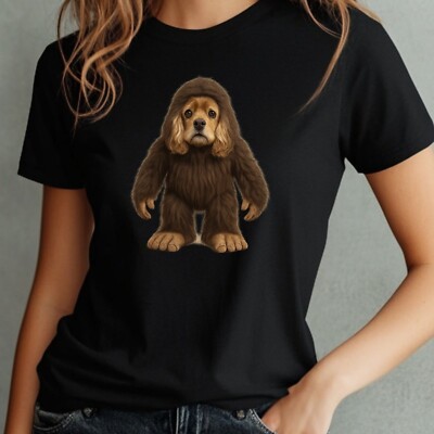 T-Shirt Cocker Spaniel im Kostüm   Süßes Hundemotiv mit Humor, Geschenkidee
