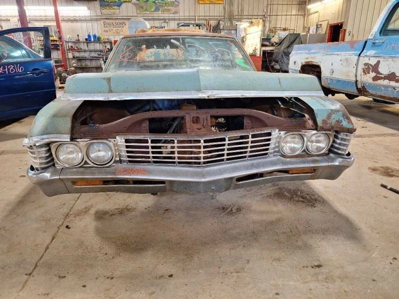 Bisagra del capó derecho del pasajero compatible con Bel Air 1098816 1967 Foto 2 de 4