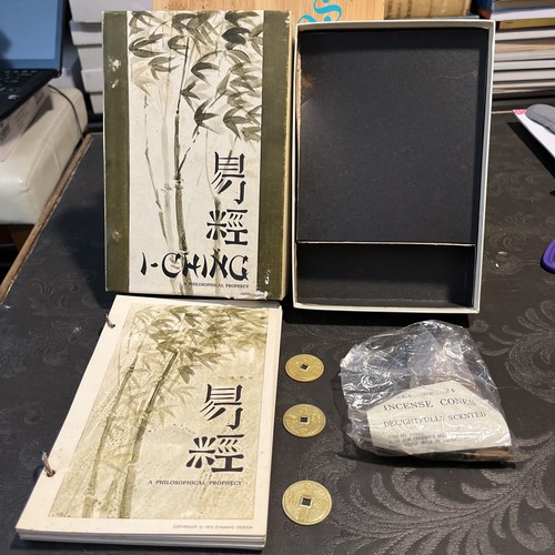 I CHING A Philosophical Prophecy - Book of Changes, 1972 Includes coins, incense - Picture 2 of 10