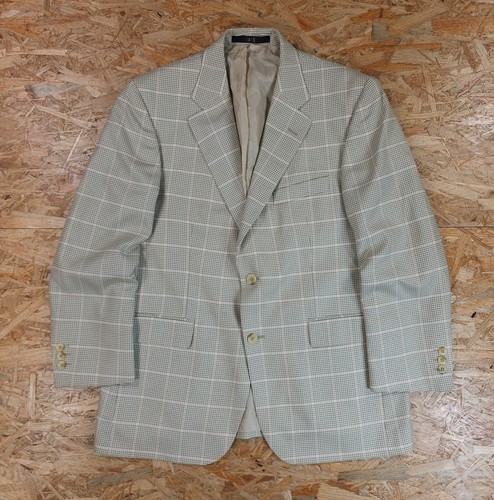 Chaqueta Blazer Daks Signature Lana y Seda Cuadros Informal Hombres 40 - Imagen 3 de 15
