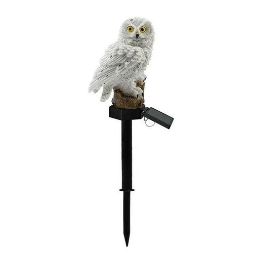 Solar Lamp Owl Animal Solar Garden Lights Solar Powered Solar LED Light Outdoor - Foto 12 di 16
