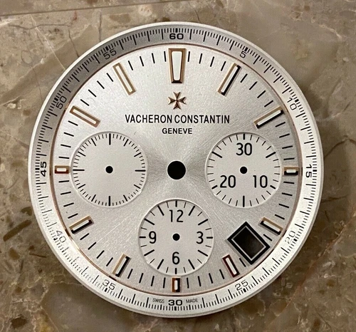 Vacheron Constantin Overseas Chronograph White Dial Pink gold 5500V/000R-B074