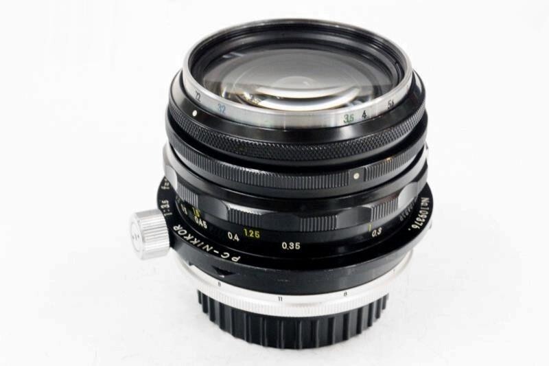 PC NIKKOR 35mm f3.5 (非AI) ニコン Nikon 非Ai PC-NIKKOR 35mm F3.5 パースペクティブ