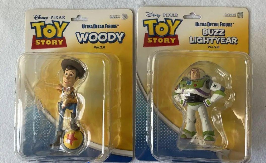 Disney Figure Medicom Toy UDF Pixer Toy Story Woody & Buzz Type