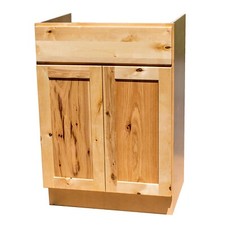 24X18 Natural shaker style 2 door vanity with live knots