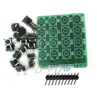 New 4x4 4*4 Matrix Keypad Keyboard modul 16 Botton mcu für Arduino DIY Tastatur