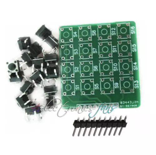 New 4x4 4*4 Matrix Keypad Keyboard modul 16 Botton mcu für Arduino DIY Tastatur