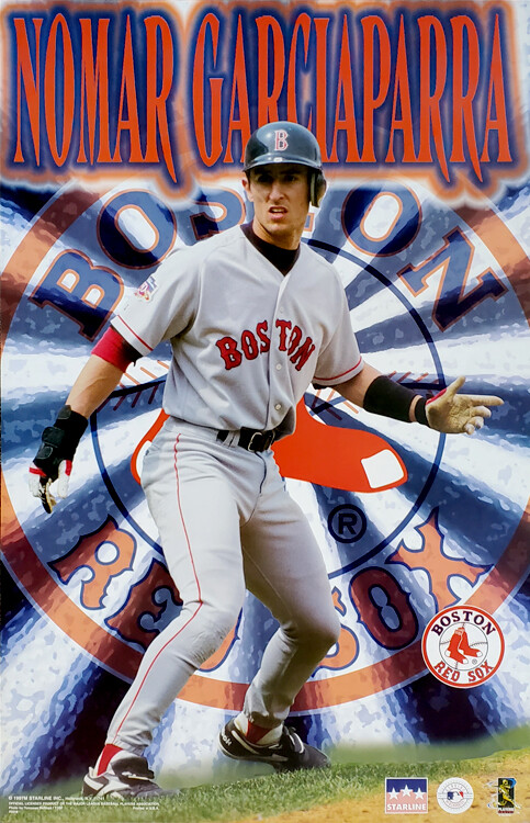Maillot De Baseball Vintage Boston Red Sox - Nomar Garciaparra - Taille XL, Russell, Occasion Originale