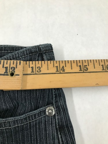 Vintage 2000s Angels Low Rise Bootcut Flare Denim Jeans Y2K Women's Sz 11 Black - Picture 14 of 18