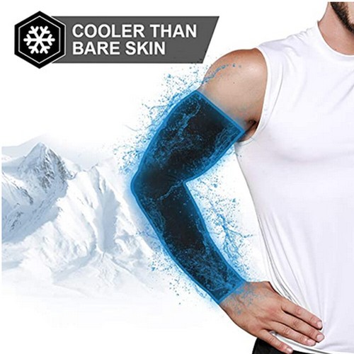 Men Women Baseball Football Basketball UV Protection Compression Arm Sleeves - Picture 5 of 20