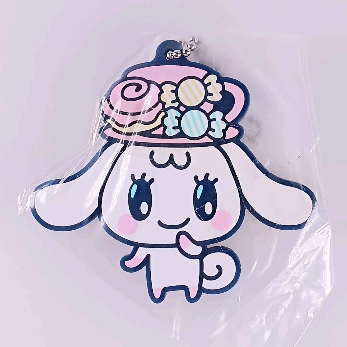 Cinnamoroll Milktchi Sanrio × Tamagotchi Rubber Keychain 2023