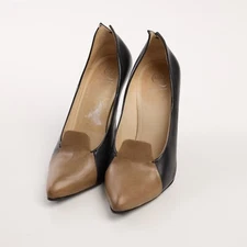 Alexander McQueen Leather Stiletto Pumps Size 37 EU / 7 US