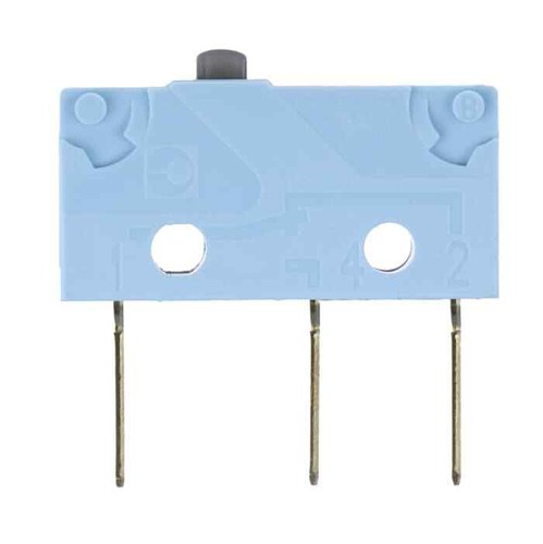 2x Crouzet MICROSWITCHES 5A 250VAC 0.6N NO/NC Solder, Plunger, Silver Nickel - Picture 3 of 4