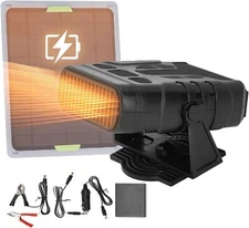 20W Chicken Coop Heater, Solar Panel Heater Car Heater Defroster for Dog House 