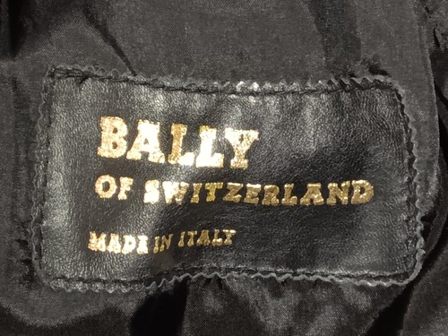 Bally of Switzerland Women's 6 Vintage Suede Jacket Black Pockets Lined Italy - Picture 16 of 23